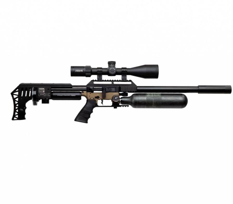 GAME-ON Luftvapen 5.5Mm&6.35Mm&7.62Mm | Fx Impact M3 - 6.35Mm Pcp Luftgevr - Bronse (Registreringsplikt