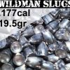 GAME-ON 4.5Mm&.177 & Pellets | Wildman Flat Base Slugs Til Luftvpen 4.5Mm (.177) - 19.5Gr 200S