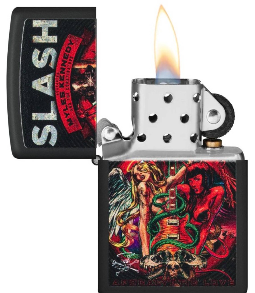 GAME-ON Zippo Lighters | Zippo - Slash & Myles Kennedy - Lighter