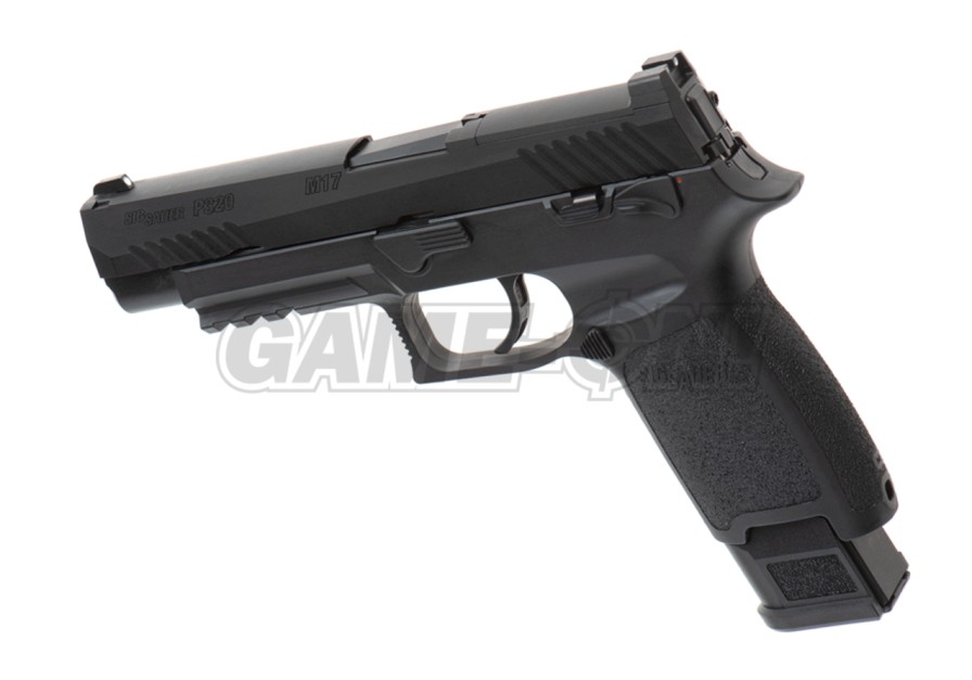 GAME-ON Gass Med Blowback | Sig Sauer - P320 M17 Proforce Softgunpistol Med Blowback - Svart