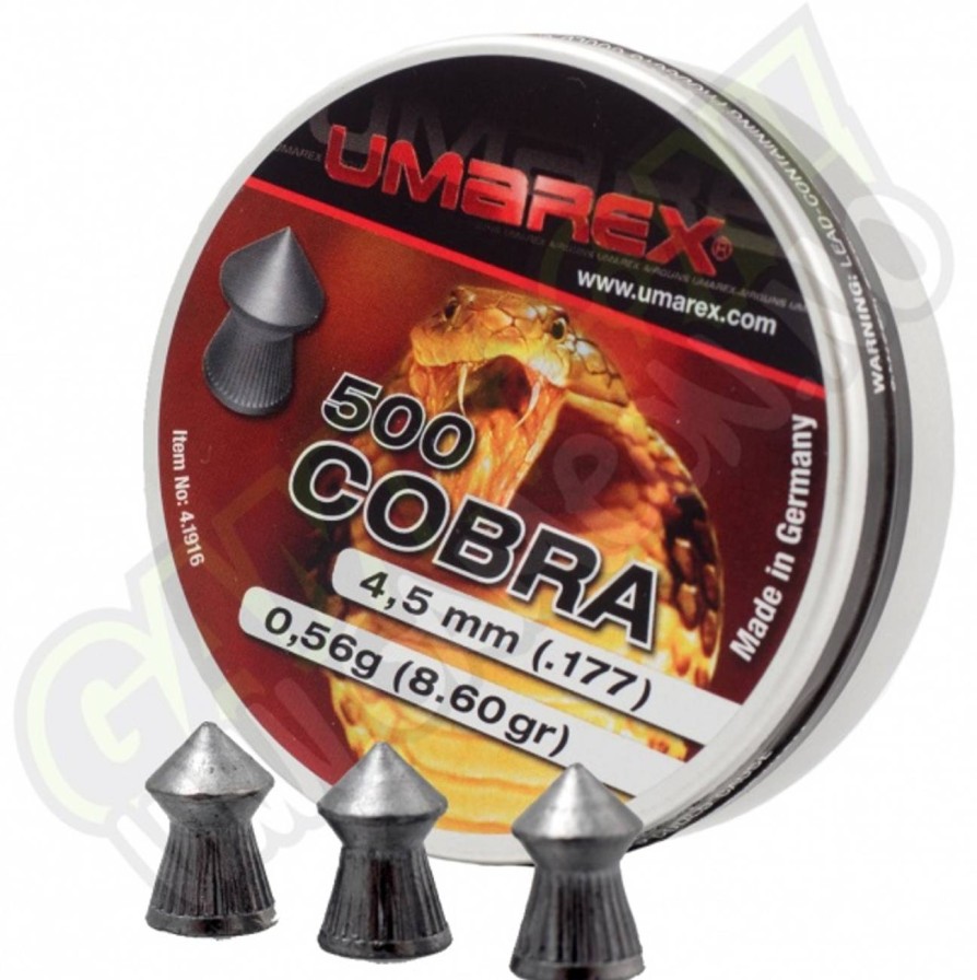 GAME-ON 4.5Mm&.177 & Pellets | Umarex Cobra Med Spiss 4.5Mm - 500Stk