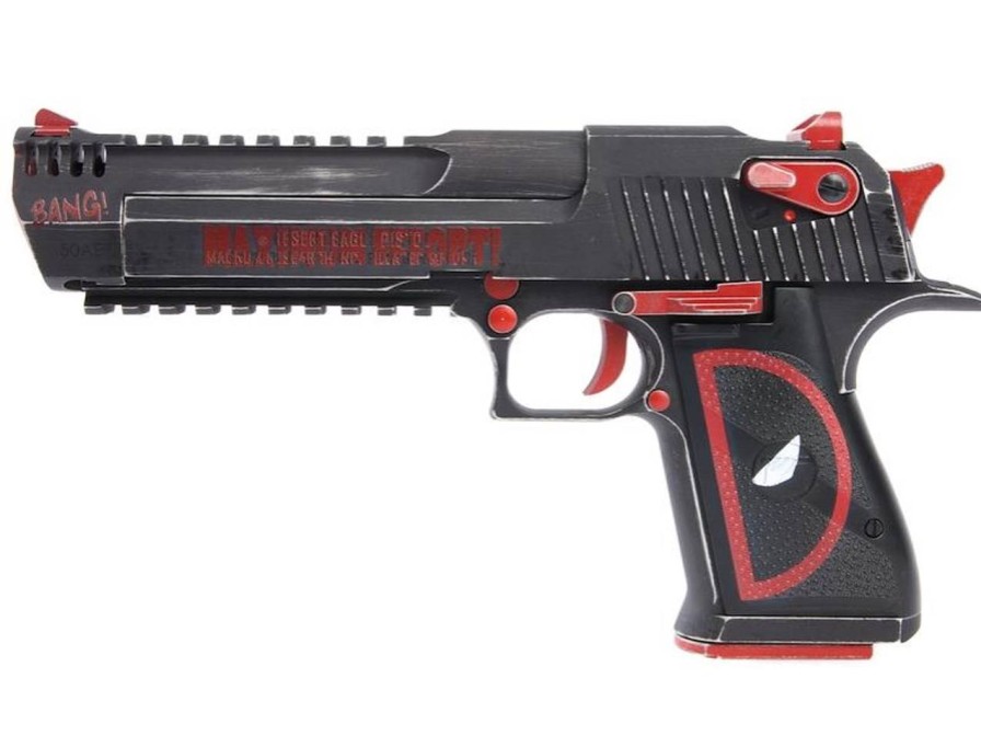 GAME-ON Gass Med Blowback | Deagle - Gassdrevet Softgun Full Metall - Deadpool Edition