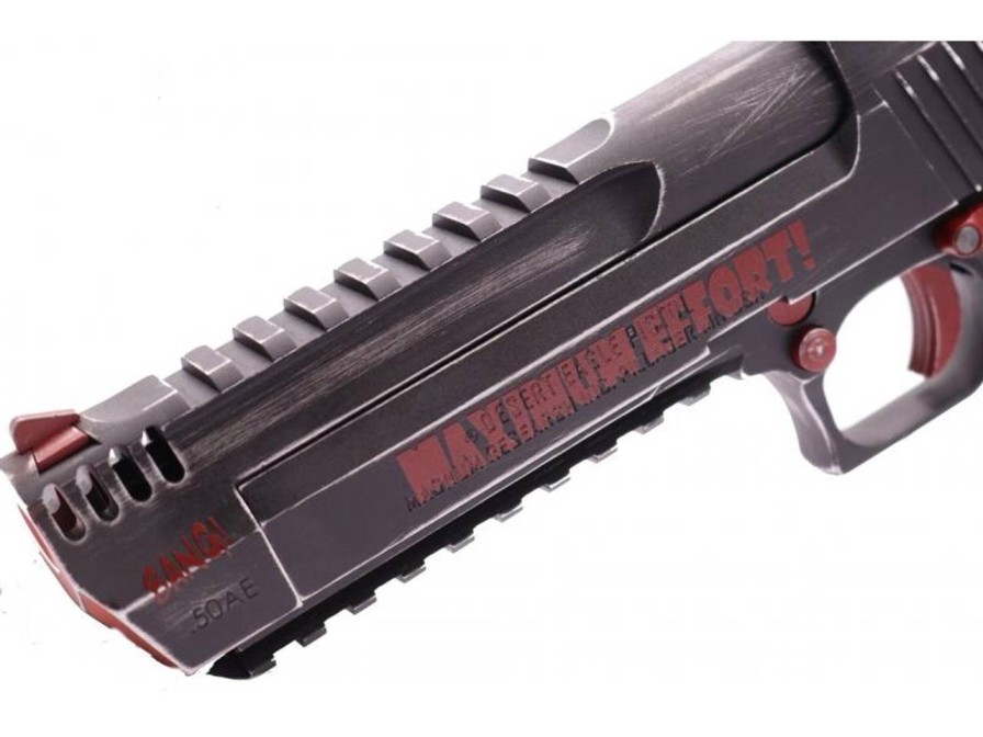 GAME-ON Gass Med Blowback | Deagle - Gassdrevet Softgun Full Metall - Deadpool Edition