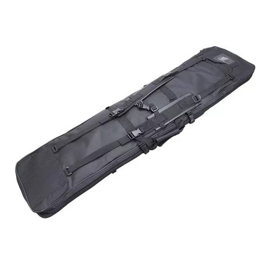 GAME-ON Bag&Koffert Til Rifler | Gfc Tactical - Riflebag Svart Nylon - 1200X270Mm