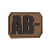 GAME-ON Patches | Blodtype 3D Patch - Tan - Ab-