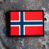 GAME-ON Patches | Patch - Norsk Flagg - Pvc