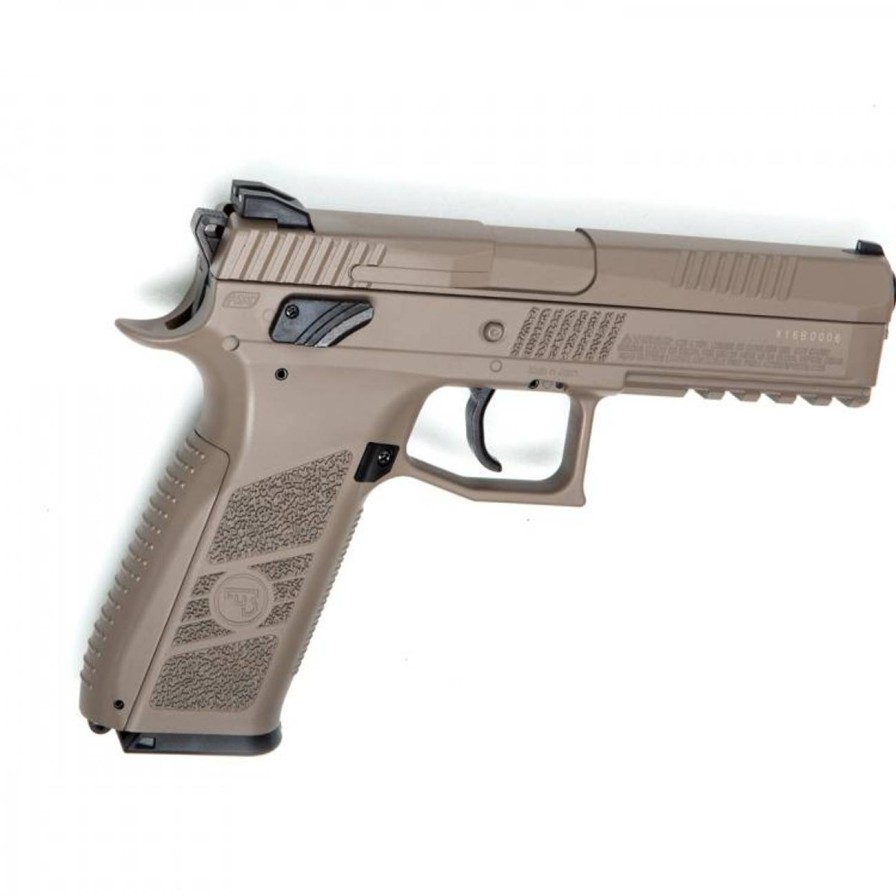 GAME-ON Med Blowback | Cz P-09 Luftpistol Med Blowback Fde - 4.5Mm Pellets