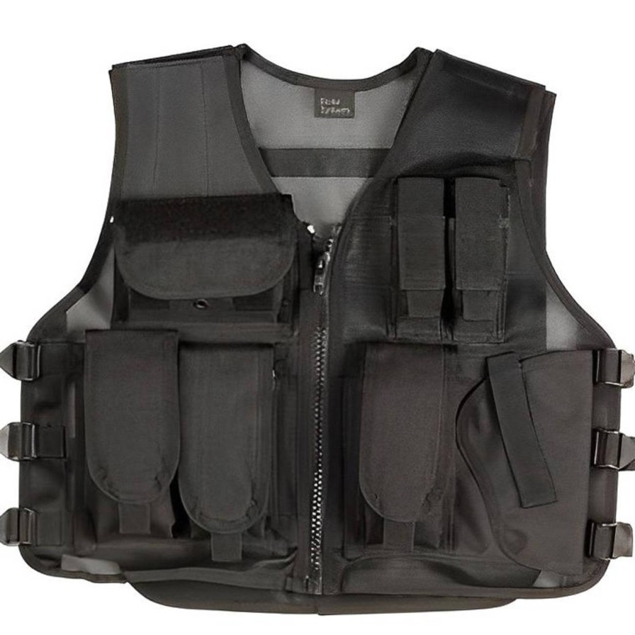 GAME-ON Vester | Taktisk Vest Recon - Sort