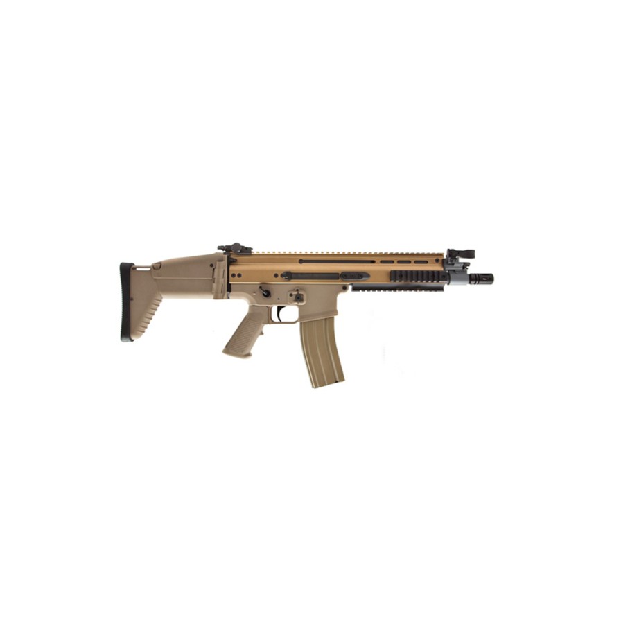 GAME-ON Rifle&Pakker | Fn Scar Sportline - Elektrisk Softgunpakke - Tan