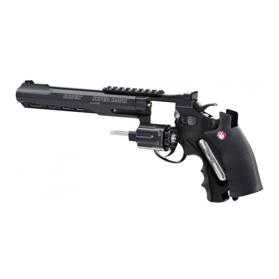 GAME-ON Revolvere | Ruger Super Hawk 8 Co2 - Sort