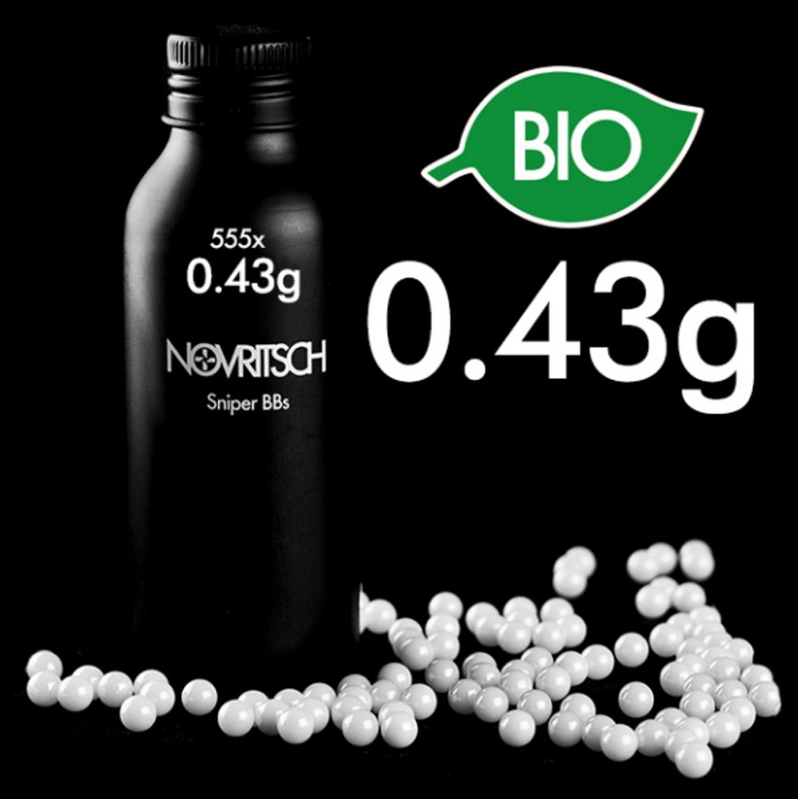 GAME-ON Bio Bb Kuler | Novritsch - Sniper Bio Bbs 0.43G - 530Stk