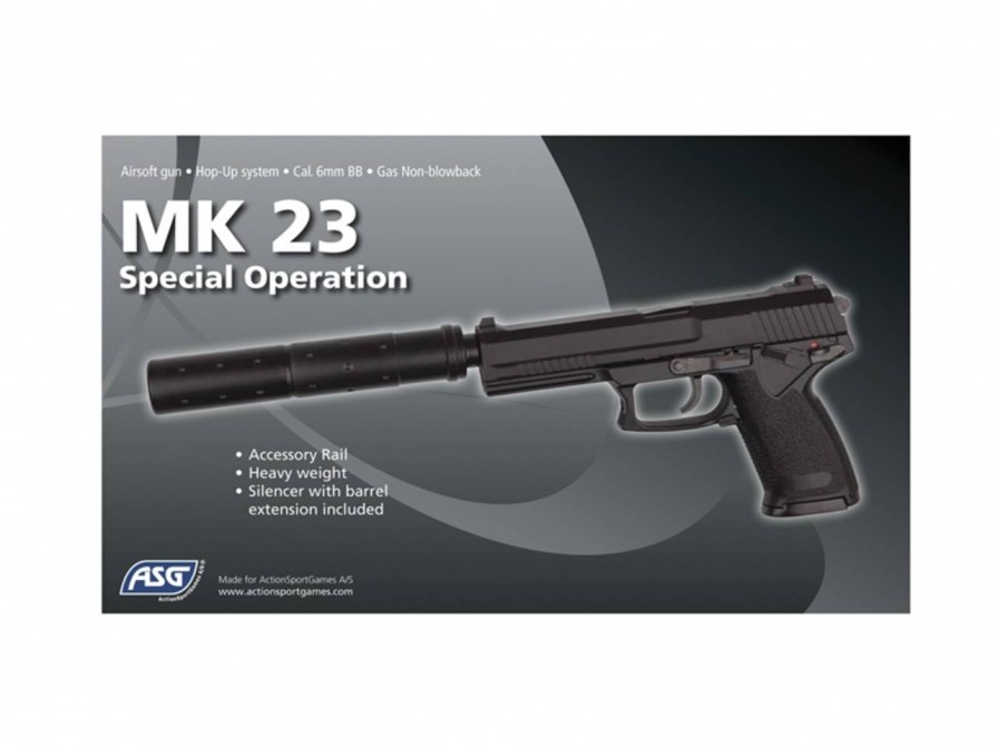 GAME-ON Gass Uten Blowback | Mk23 Special Operations Gnb