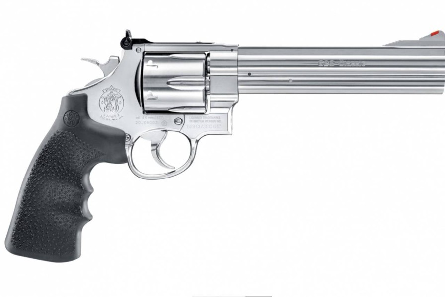 GAME-ON Revolvere | S&W - 629 6.5 Co2 Drevet - 4.5Mm Pellets Revolver - Stl