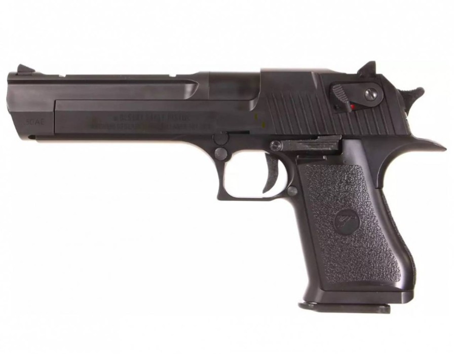 GAME-ON Gass Med Blowback | Desert Eagle .50Ae Gassdrevet Softgunpistol Med Koffert - Svart