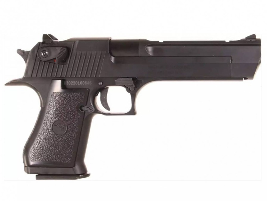 GAME-ON Gass Med Blowback | Desert Eagle .50Ae Gassdrevet Softgunpistol Med Koffert - Svart