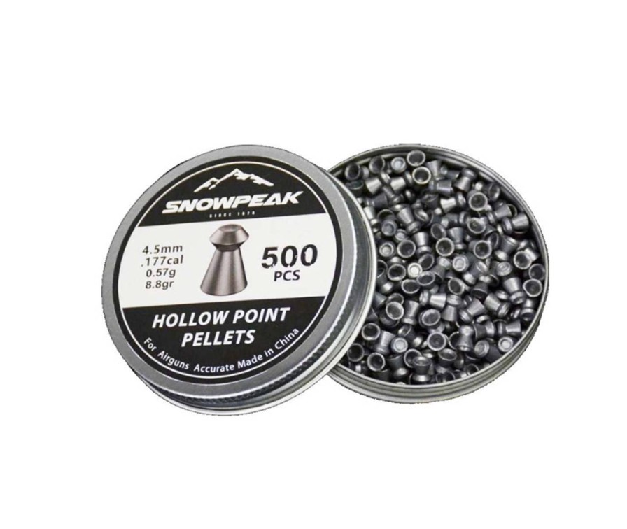 GAME-ON 4.5Mm&.177 & Pellets | Snowpeak Hollow Point Luftgevrkuler 4.5Mm - 500Stk