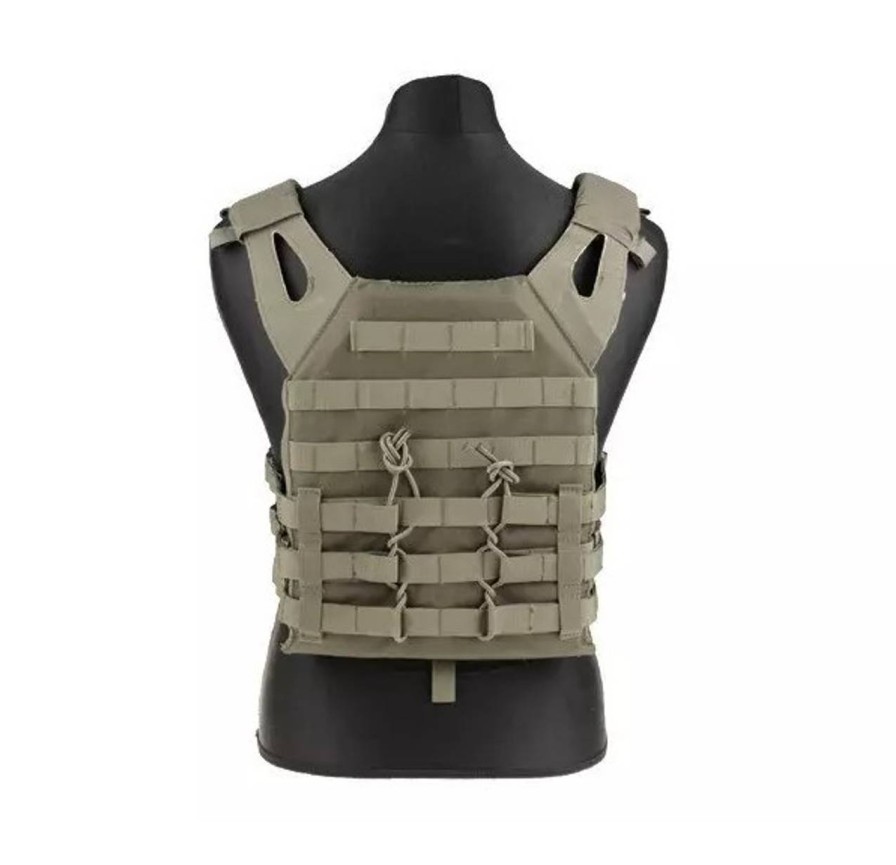 GAME-ON Vester | Gfc Taktisk Vest - Jump-Type Plate Carrier - Oliven