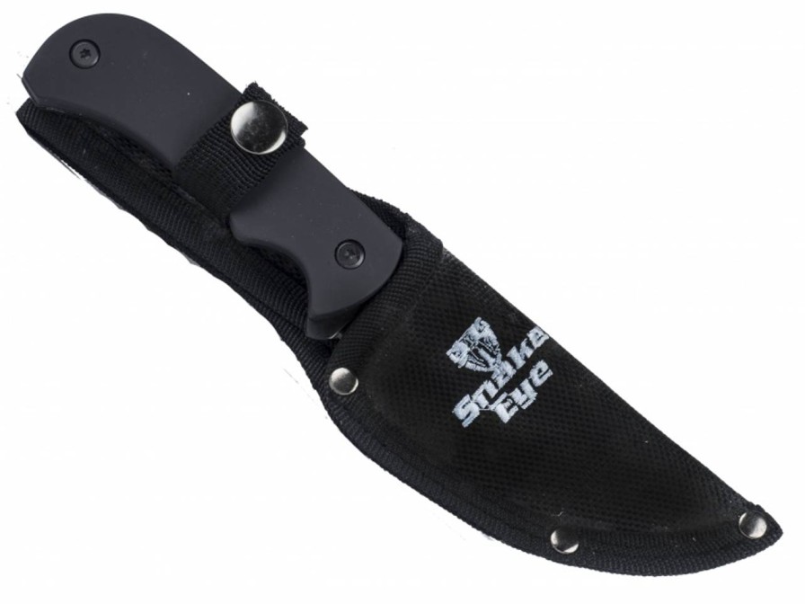 GAME-ON Jaktkniver | Snake Eye - Tactical Skinner Med Bukpner - Sort