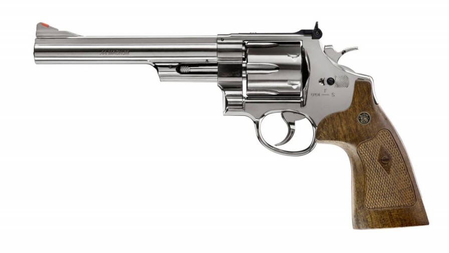 GAME-ON Revolvere | Smith & Wesson - M29 6.5 Co2 Drevet Softgunrevolver - Bl Polert