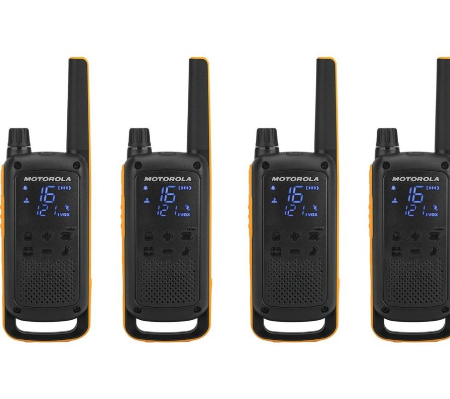 GAME-ON Samband&Kommunikasjon | Motorola T82 Extreme Quad Talkabout Walkie Talkie