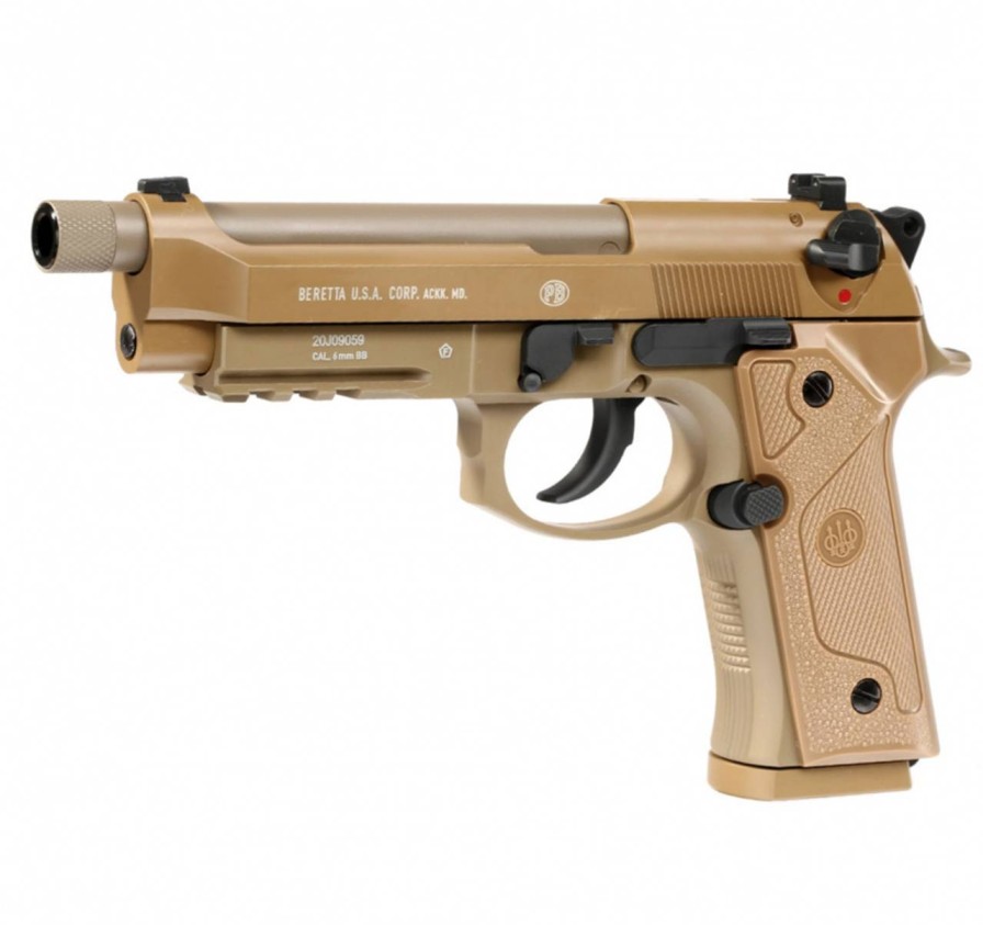 GAME-ON Gass Med Blowback | Beretta M9A3 Fm - Co2 Drevet Softgun Pistol - Fde