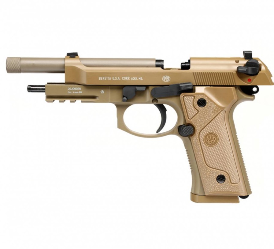 GAME-ON Gass Med Blowback | Beretta M9A3 Fm - Co2 Drevet Softgun Pistol - Fde