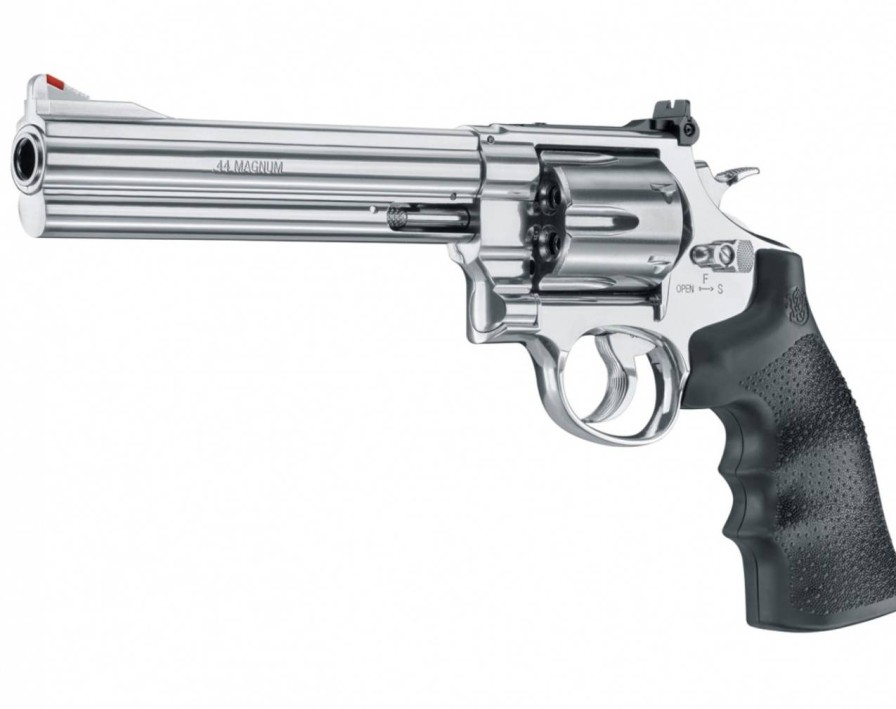 GAME-ON Revolvere | S&W - 629-6.5 Co2 Drevet - 4.5Mm Bb Revolver - Slv