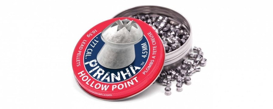 GAME-ON 4.5Mm&.177 & Pellets | Crosman Piranha Point Luftgevrkuler 4.5Mm - 400Stk