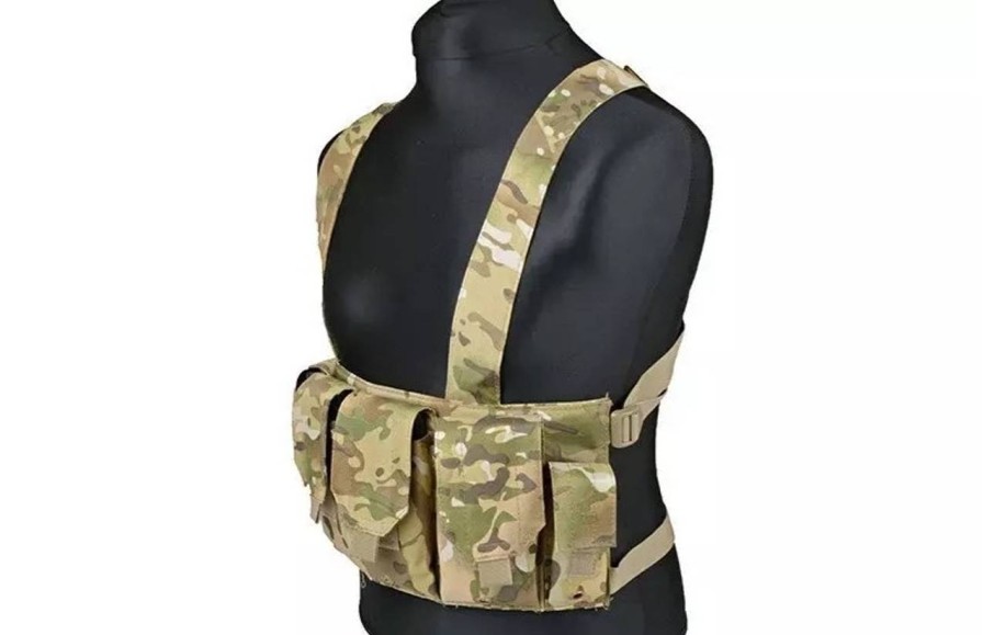 GAME-ON Vester | Gfc - Chest-Rig Stridsvest - Multicam