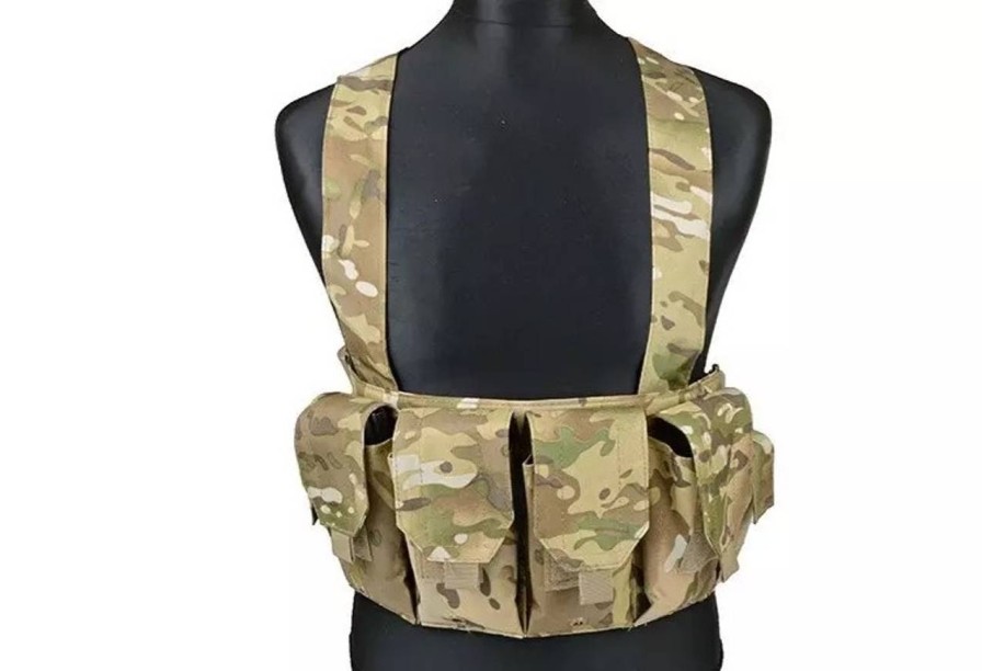 GAME-ON Vester | Gfc - Chest-Rig Stridsvest - Multicam