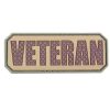 GAME-ON Patches | 3D Patch - Veteran - Pvc Oliven/Tan