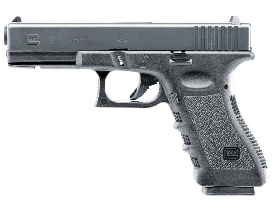 GAME-ON Gass Med Blowback | Glock 17 Gen3 Cnc - Gass Softgun Med Blowback - Ghk Premium