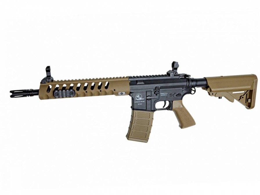 GAME-ON Rifle&Pakker | Armalite M15 Light Tactical Carbine - Tan - Pakke