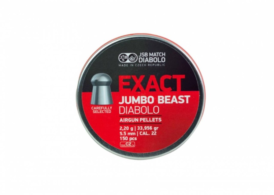 GAME-ON 5.5Mm&.22&&6.35Mm&.25 | Jsb Jumbo Exact Beast - 5.52Mm - 150Stk