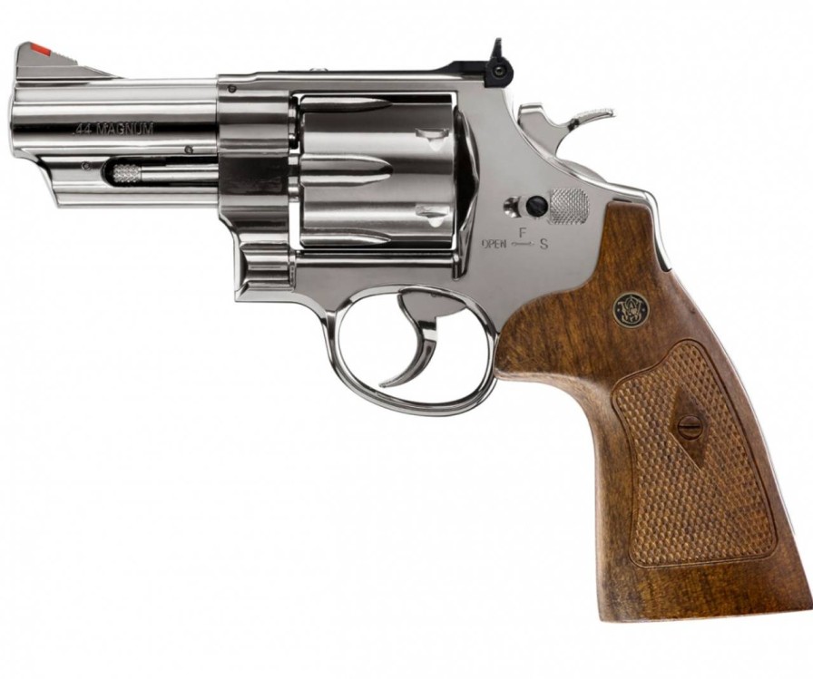 GAME-ON Revolvere | S&W - M29 3 Co2 Drevet - 4.5Mm Bb Revolver - Bl Polert