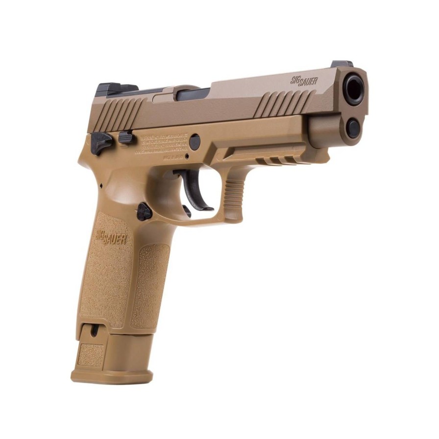 GAME-ON Med Blowback | Sig Sauer - M17 P320 Asp Luftpistol 4.5Mm Pellets - Tan