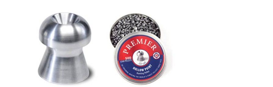 GAME-ON 5.5Mm&.22&&6.35Mm&.25 | Crosman Premier 5.5Mm Luftgevrkuler Hollow Point 14.3Gr - 500St