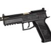 GAME-ON Gass Med Blowback | Cz P-09 Optic Ready Co2 Drevet Softgun Inkl. Koffert - Gbb