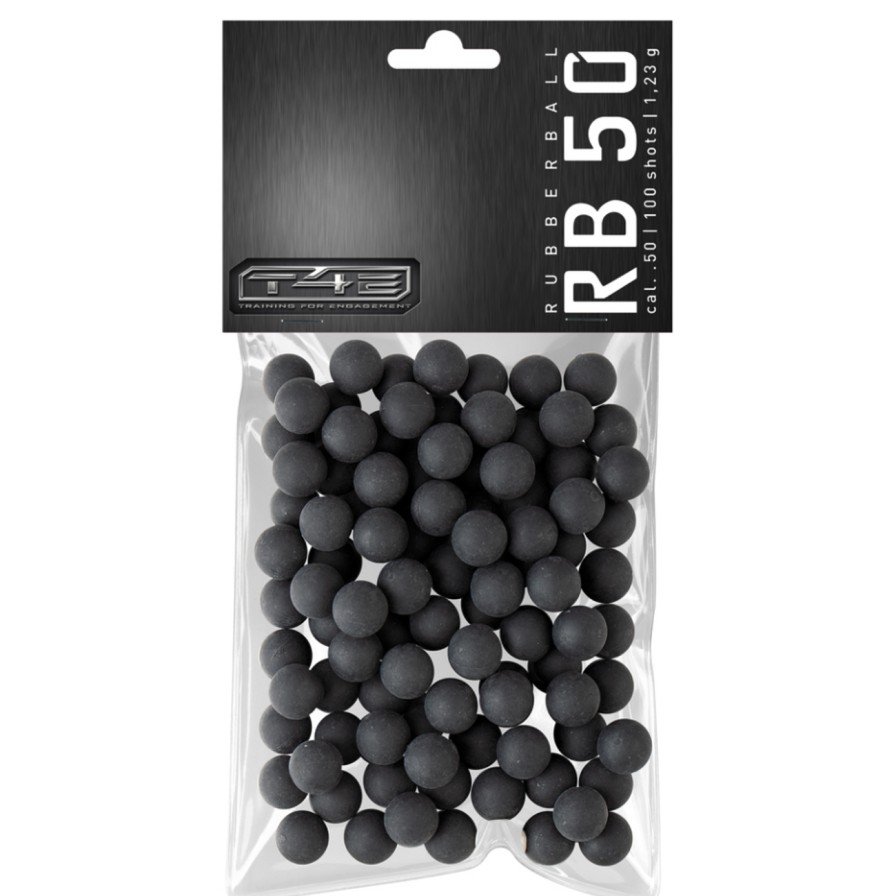 GAME-ON Reball&Gummiball | Gummikuler Til T4E - Rb 100Stk - 0.50Cal