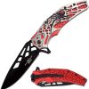 GAME-ON Foldekniver | Se - Black Widow Foldekniv - Rd