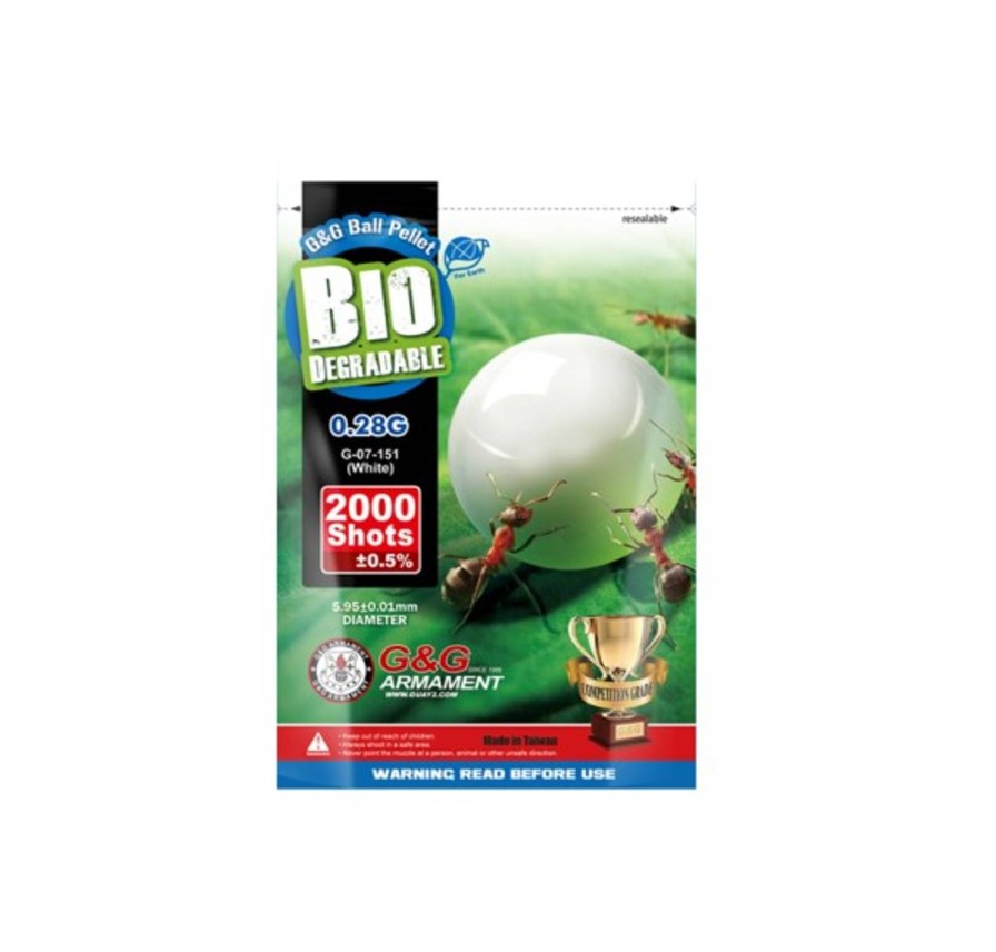 GAME-ON Bio Bb Kuler | G&G Bio 0.28G - 2000Stk