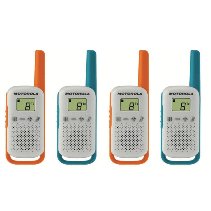 GAME-ON Samband&Kommunikasjon | Motorola T42 Quad - Walkie Talkie