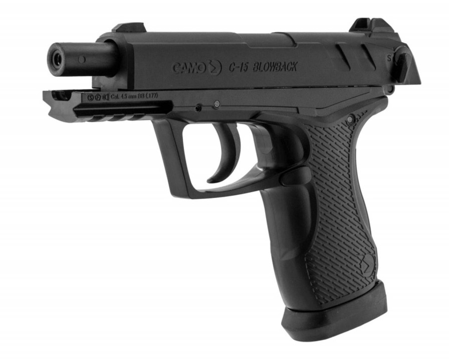 GAME-ON Med Blowback | Gamo - C15 Co2 Drevet Luftpistol Med Blowback - 4.5Mm