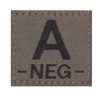 GAME-ON Patches | Patch - Blodtype A- Borrels - Type A Negativ