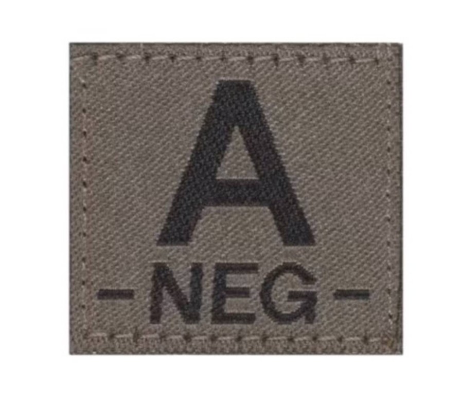 GAME-ON Patches | Patch - Blodtype A- Borrels - Type A Negativ