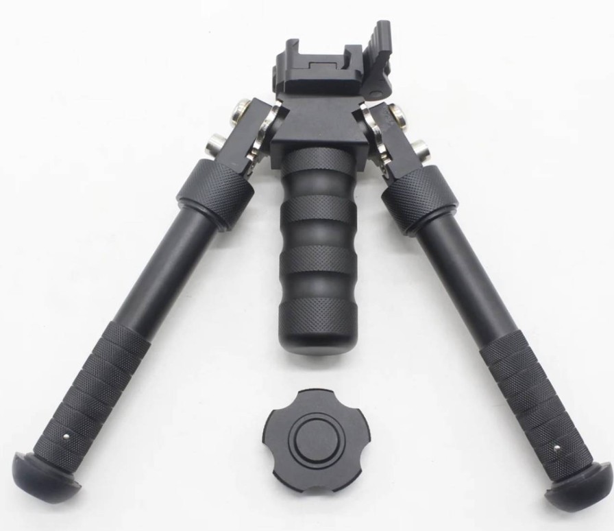 GAME-ON Tofot&Bipod | Justerbar Qd Tofot - 360U00B0 Bipod Med Justerbar Vinkel - 21Mm Rail