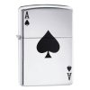 GAME-ON Zippo Lighters | Zippo - Ace Of Spades Design - Lighter