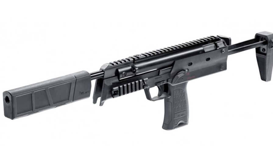 GAME-ON Fjaer& Og Pumpedrevet | Heckler & Koch Mp7A1 Sd - Fjrdrevet 4.5Mm Luftpistol