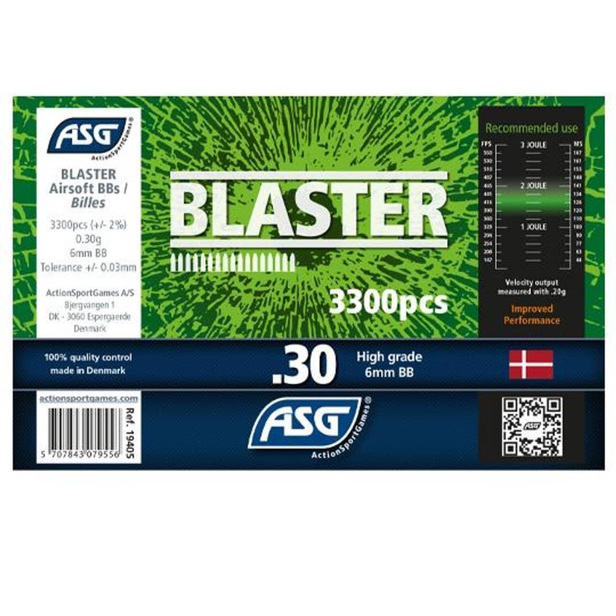 GAME-ON Bb Kuler | Blaster Softgunkuler 0.30G - 3300Stk