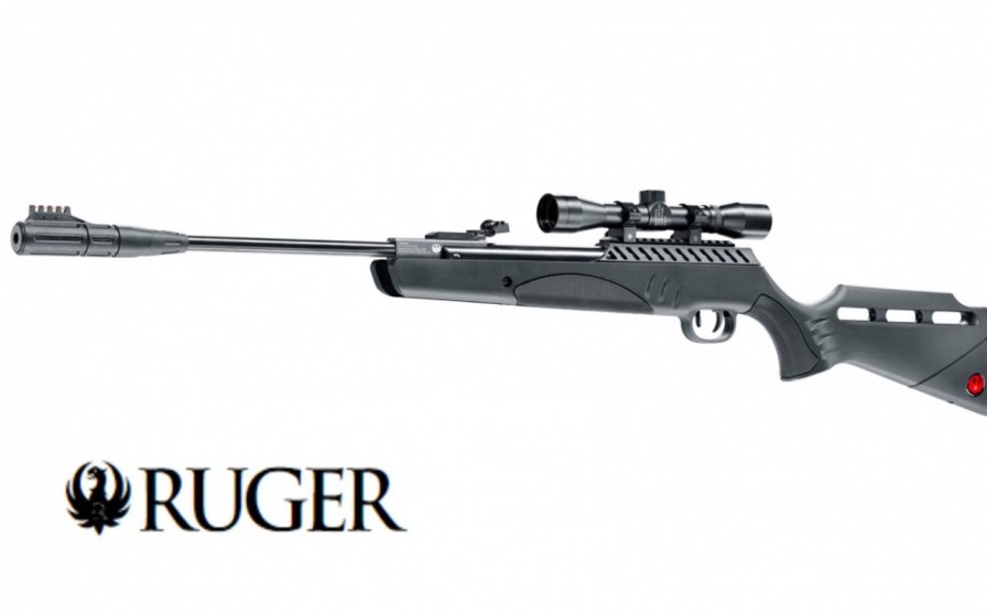 GAME-ON Nitro&Vortex Piston Gevaer | Ruger - Targis Hunter Luftgevr Med Kikkertsikte - 4.5Mm